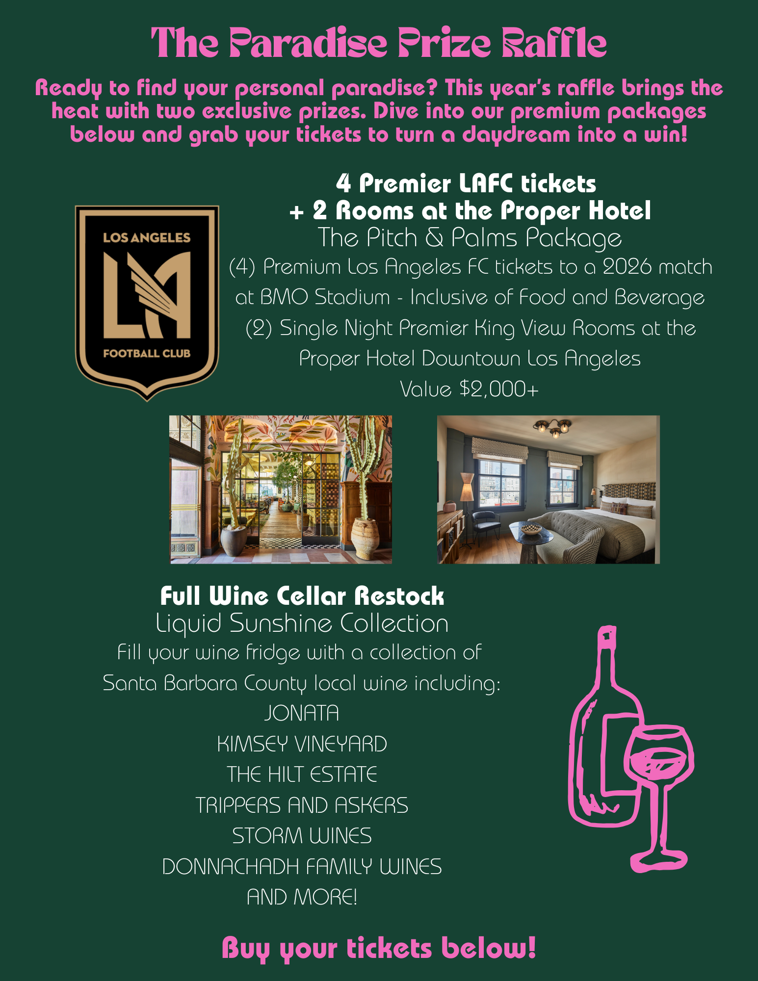 Paradise Prize Raffle